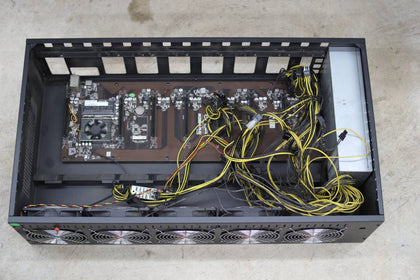 7 GPU Mining Rig Barebones - Nerd Gearz