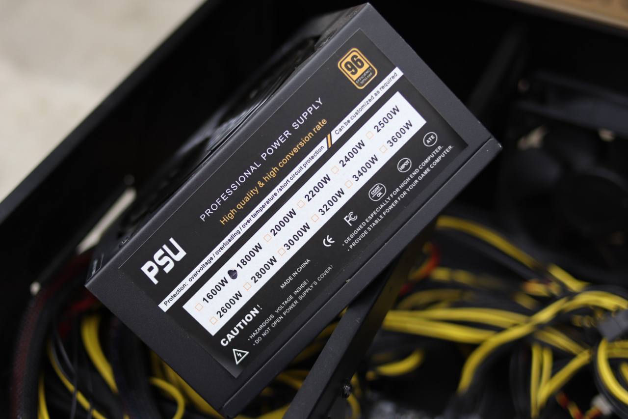 Gpu Folding Rig Foldable 8 GPU Mining Rig Barebones - Nerd Gearz