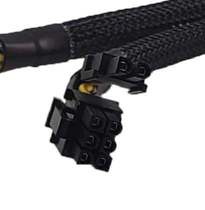 PCI-E 8-Pin To Dual 6+2 Pin Splitter Cable (Grade SS) - Nerd Gearz